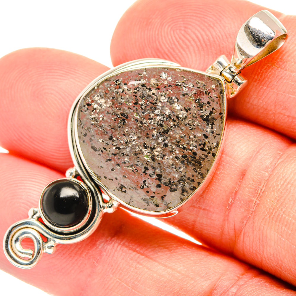 Lepidocrocite Quartz Pendants handcrafted by Anasilvercos - PD28926