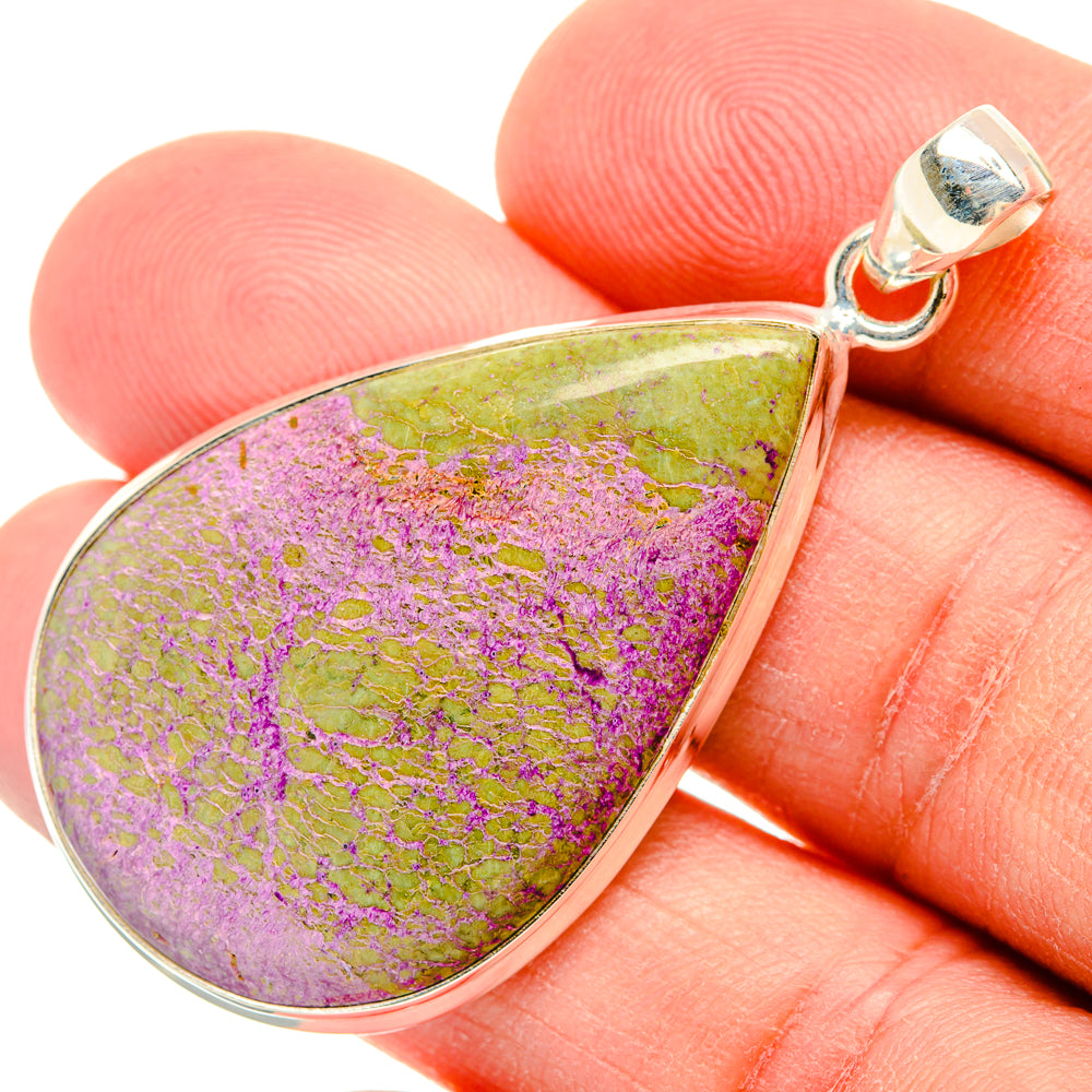 Stichtite Pendants handcrafted by Anasilvercos - PD28962