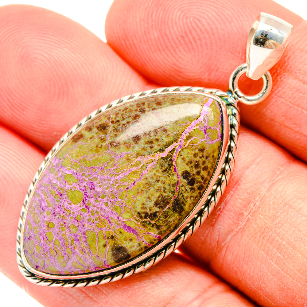 Stichtite Pendants handcrafted by Anasilvercos - PD28978