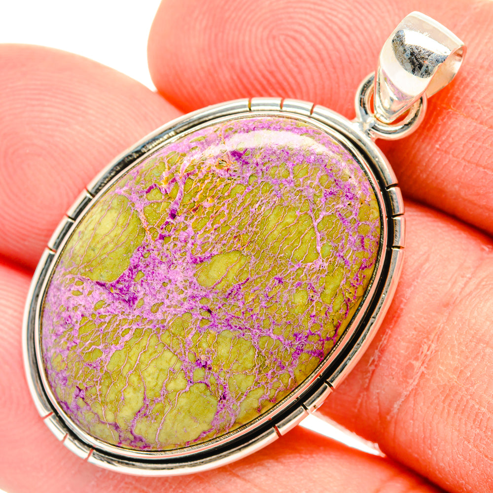 Stichtite Pendants handcrafted by Anasilvercos - PD28983