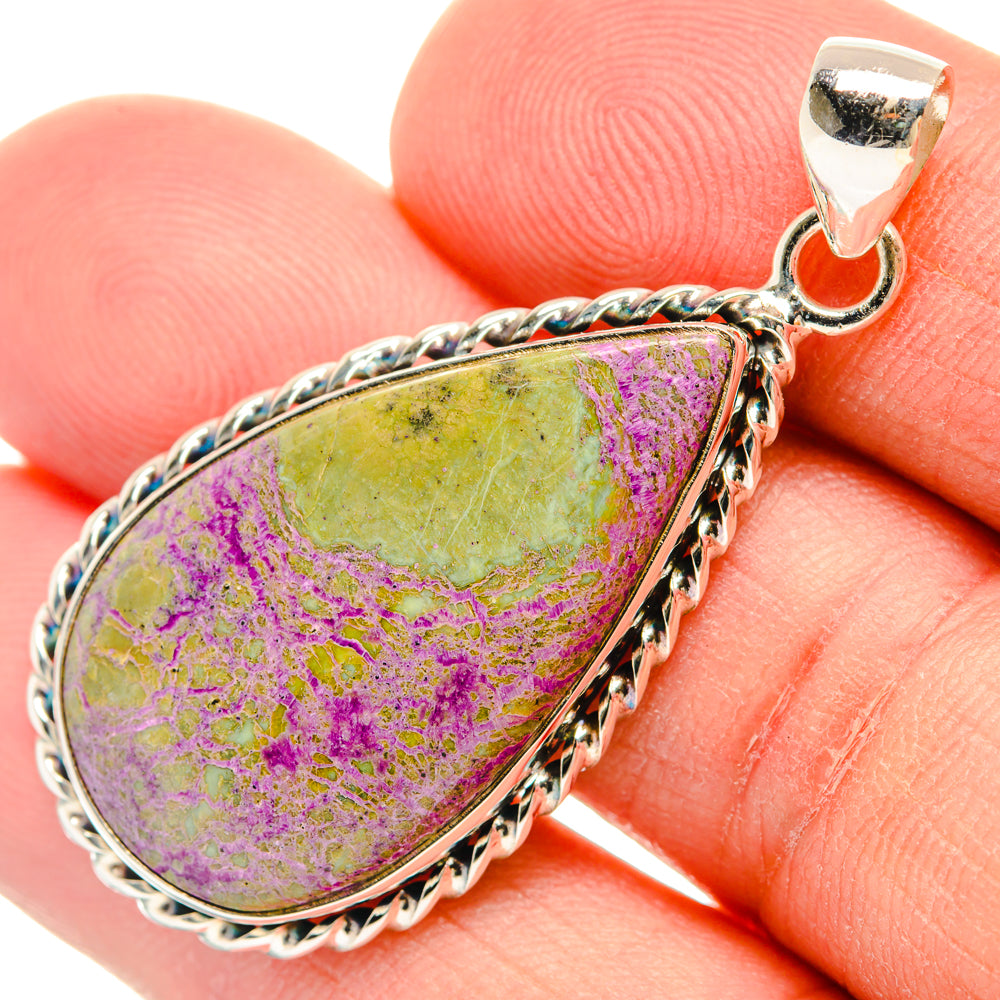 Stichtite Pendants handcrafted by Anasilvercos - PD29071