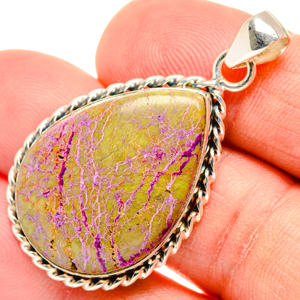 Stichtite Pendants handcrafted by Anasilvercos - PD29073