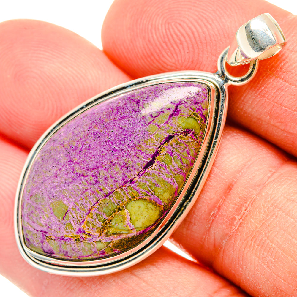 Stichtite Pendants handcrafted by Anasilvercos - PD29074