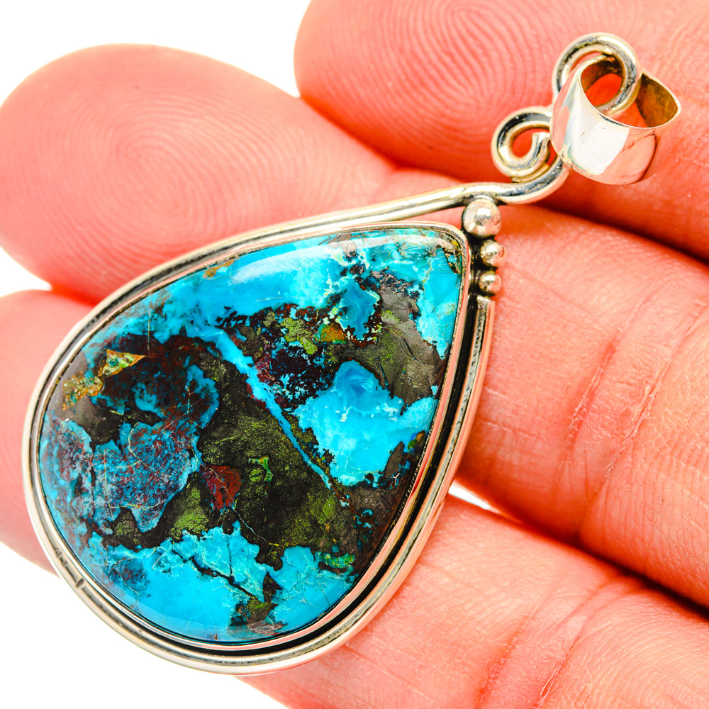 Shattuckite Pendants handcrafted by Anasilvercos - PD29162