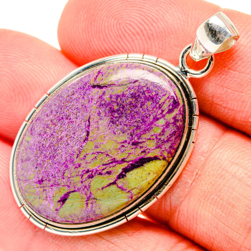 Stichtite Pendants handcrafted by Anasilvercos - PD29229