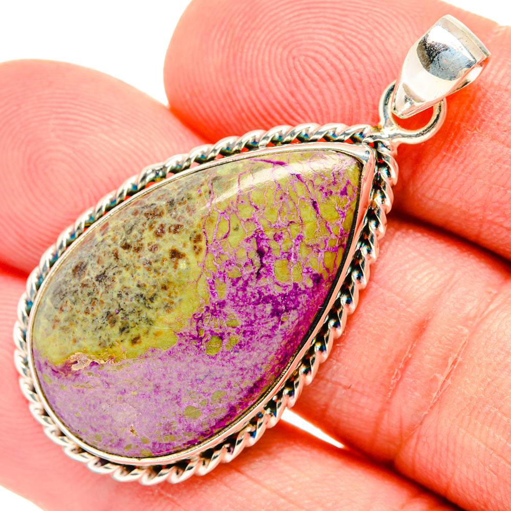 Stichtite Pendants handcrafted by Anasilvercos - PD29230