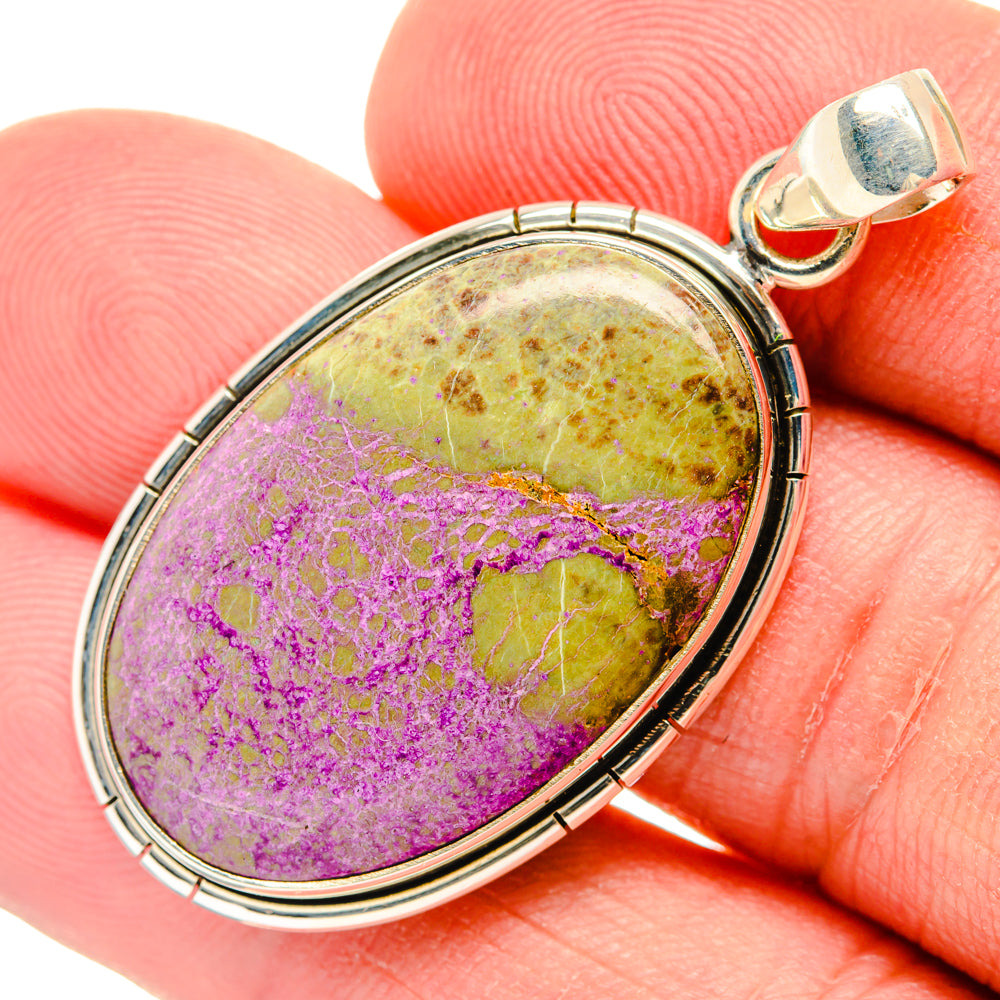 Stichtite Pendants handcrafted by Anasilvercos - PD29232