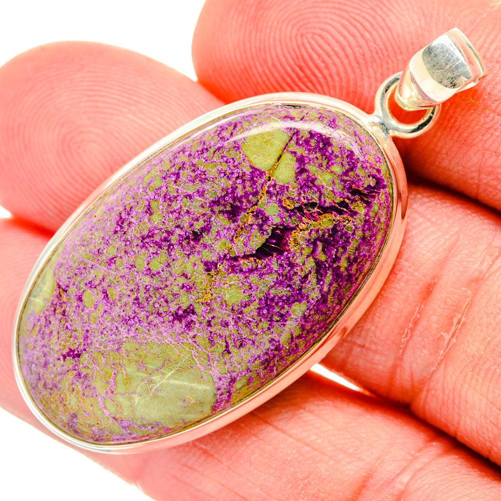 Stichtite Pendants handcrafted by Anasilvercos - PD29233