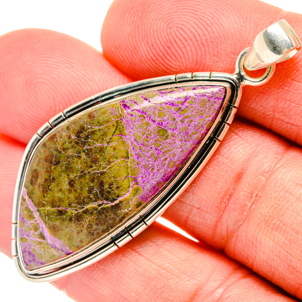 Stichtite Pendants handcrafted by Anasilvercos - PD29235