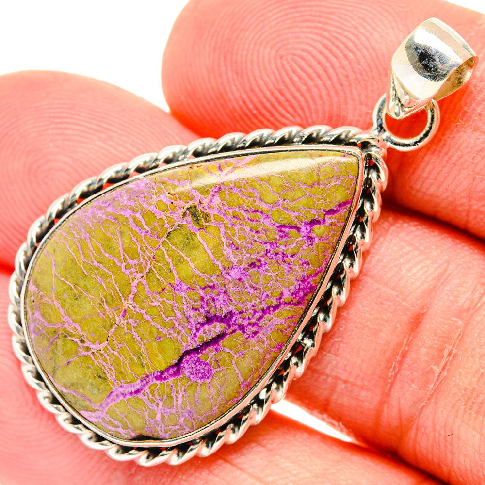 Stichtite Pendants handcrafted by Anasilvercos - PD29236