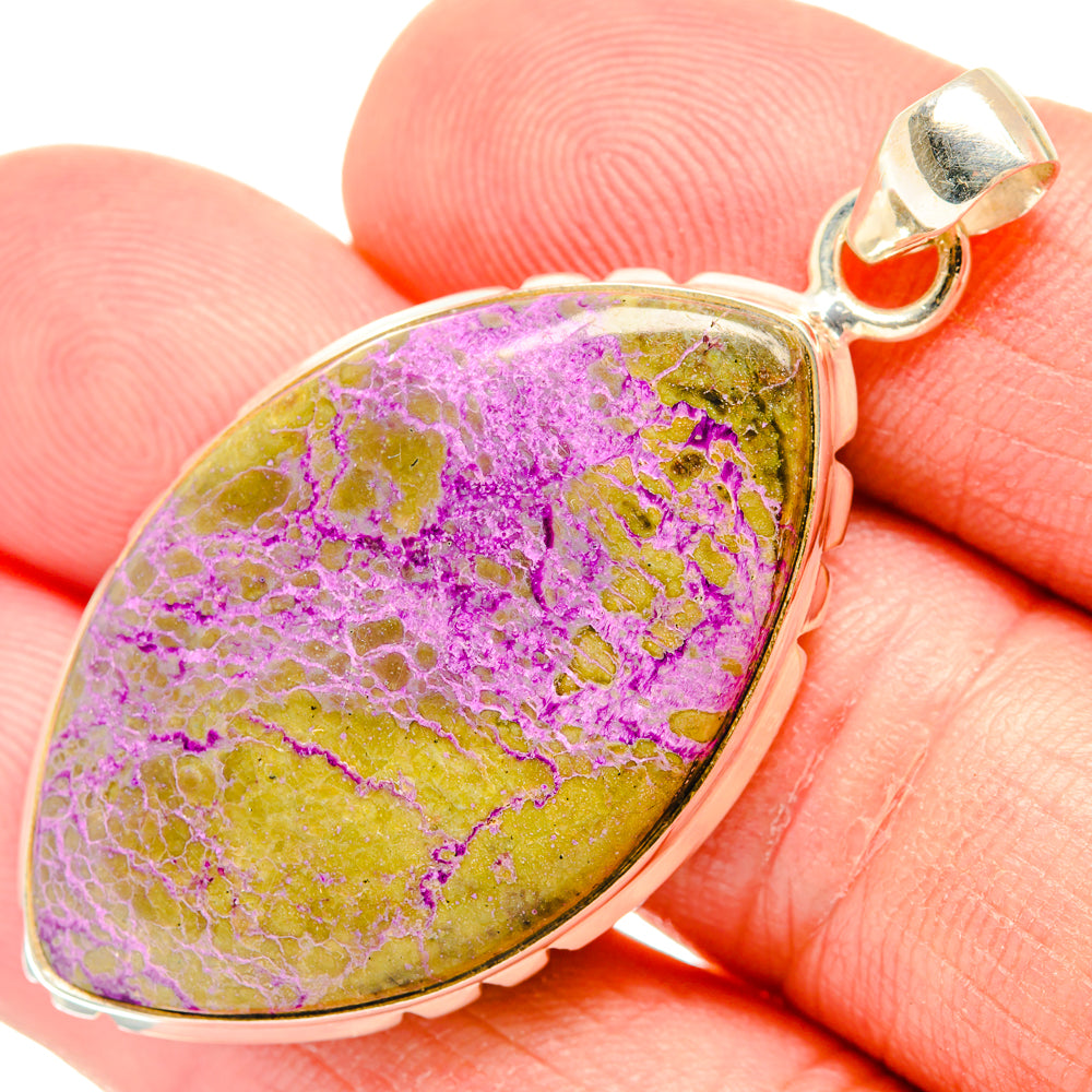 Stichtite Pendants handcrafted by Anasilvercos - PD29238