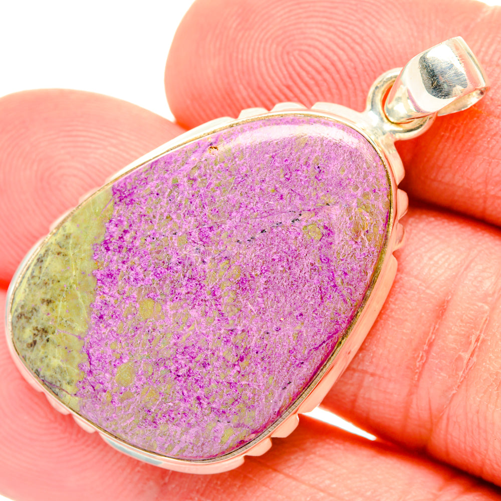 Stichtite Pendants handcrafted by Anasilvercos - PD29240