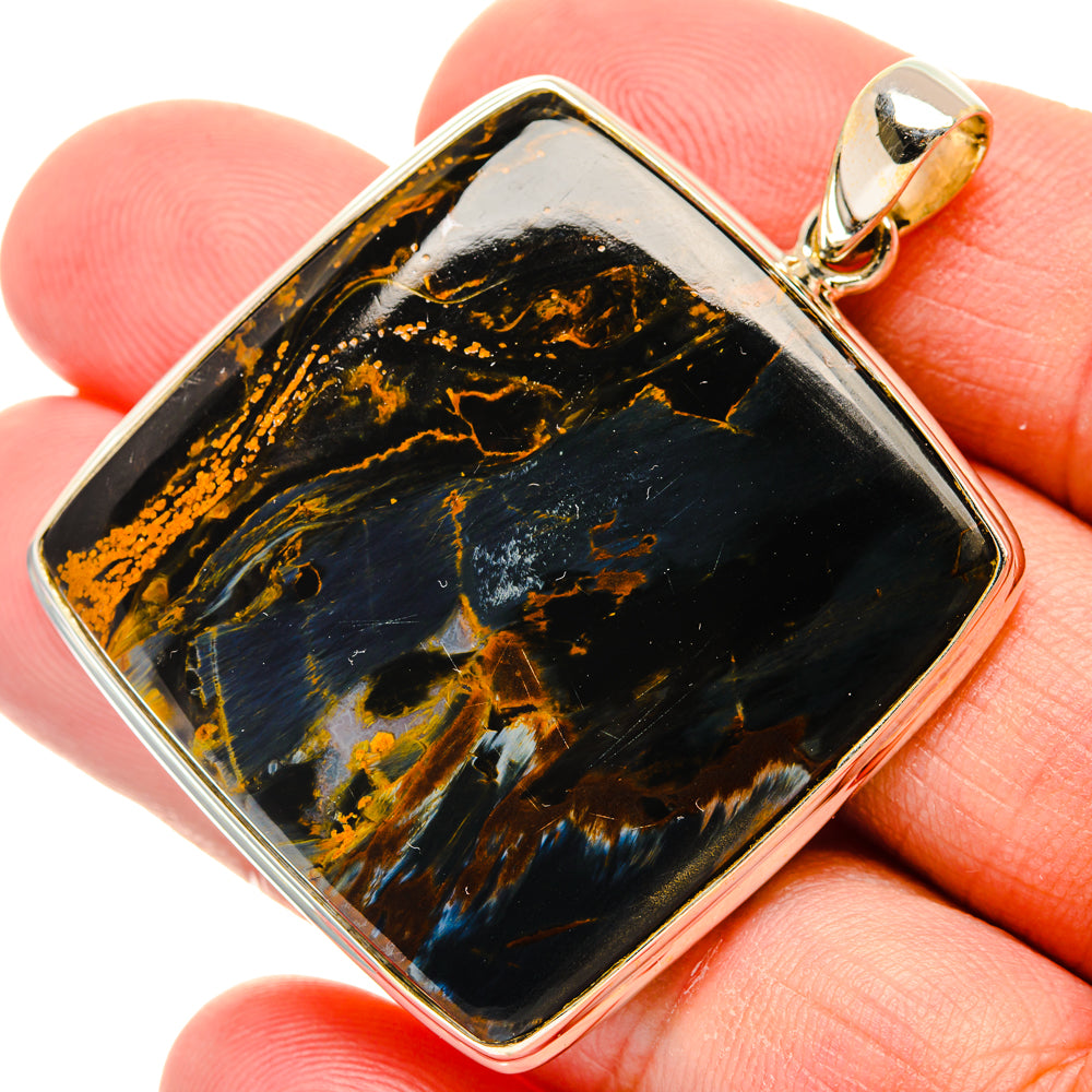 Pietersite Pendants handcrafted by Anasilvercos - PD29261
