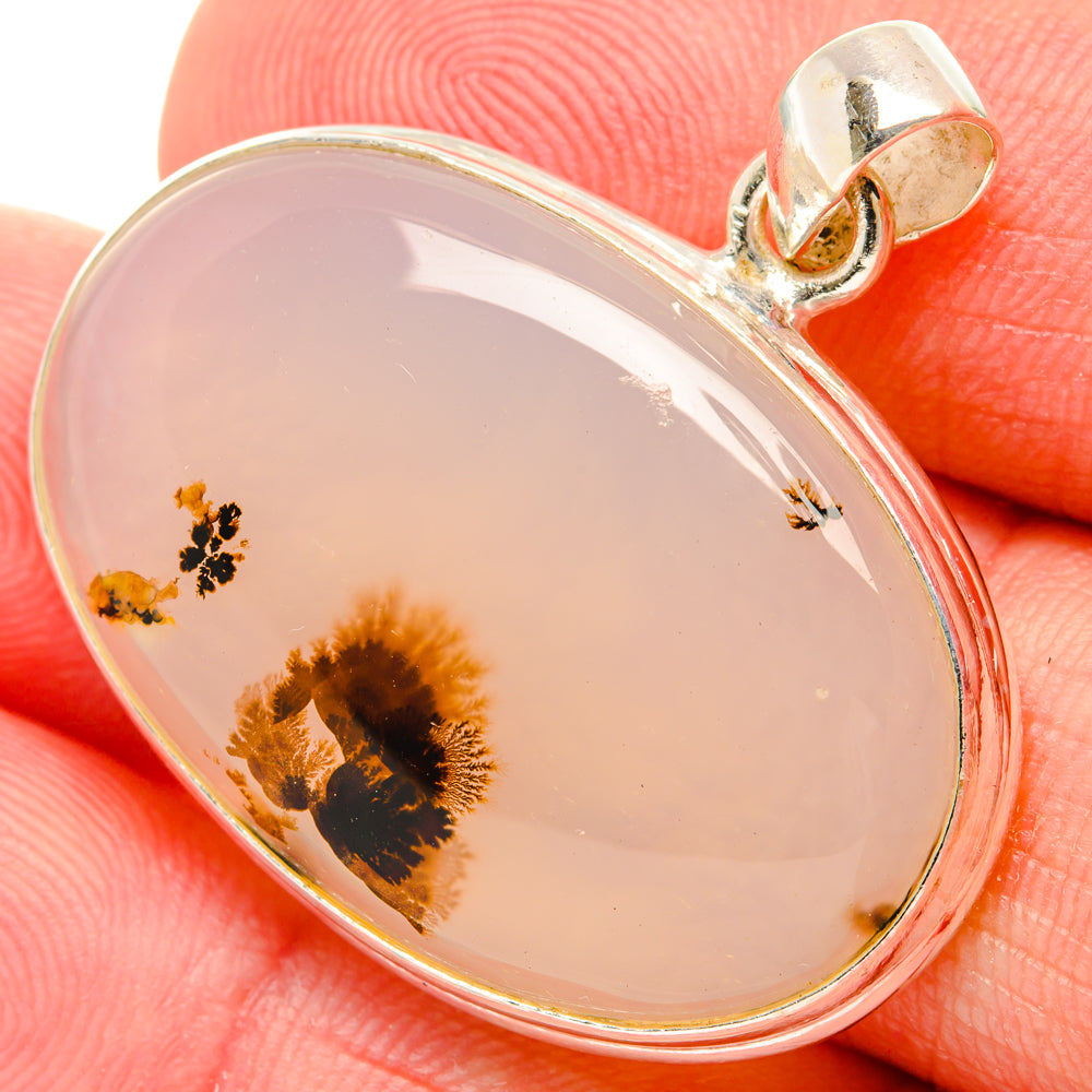Dendritic Opal Pendants handcrafted by Anasilvercos - PD29277