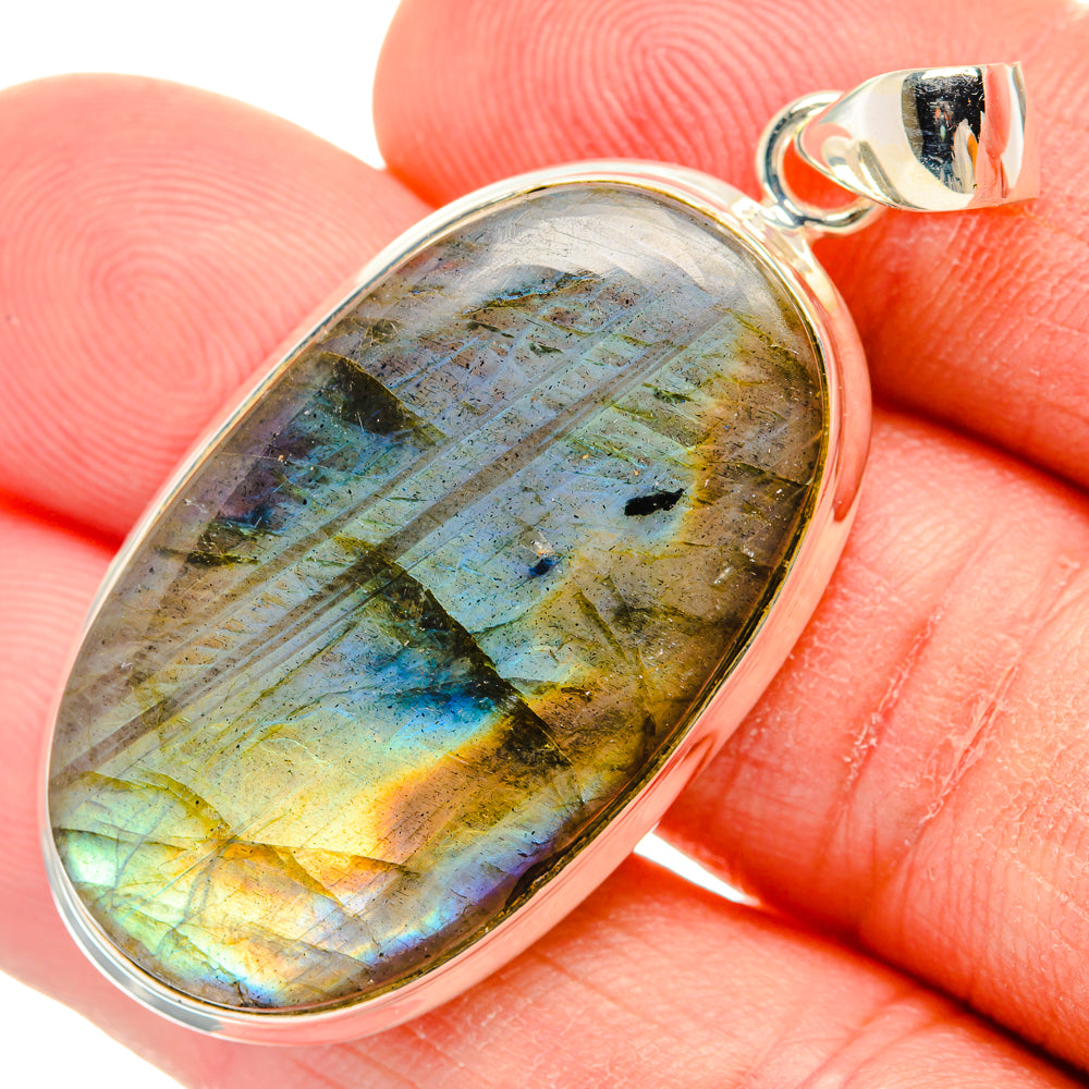 Labradorite Pendants handcrafted by Anasilvercos - PD29306