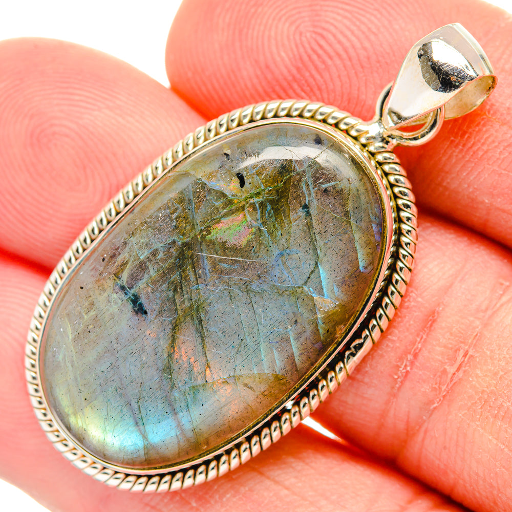 Labradorite Pendants handcrafted by Anasilvercos - PD29307