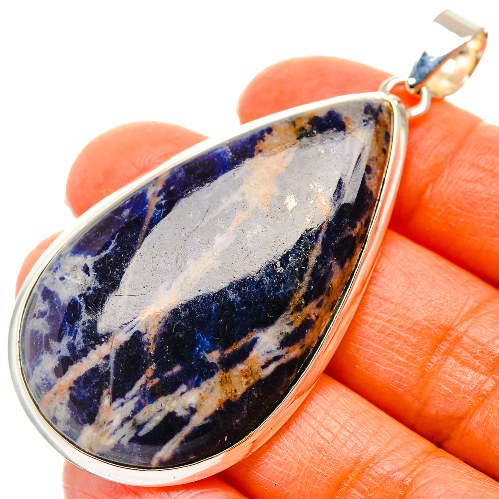 Sodalite Pendants handcrafted by Anasilvercos - PD29365