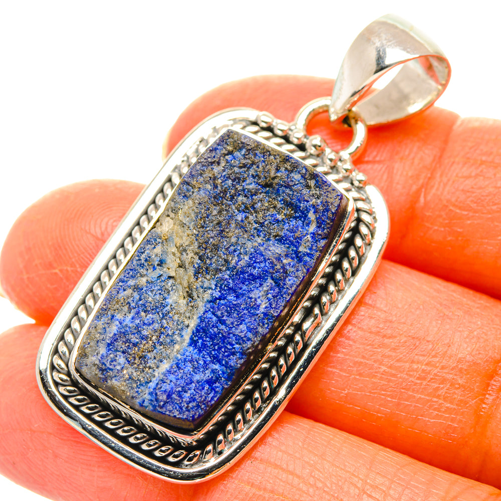 Lapis Lazuli Pendants handcrafted by Anasilvercos - PD29373