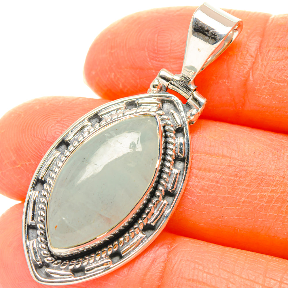Aquamarine Pendants handcrafted by Anasilvercos - PD29395