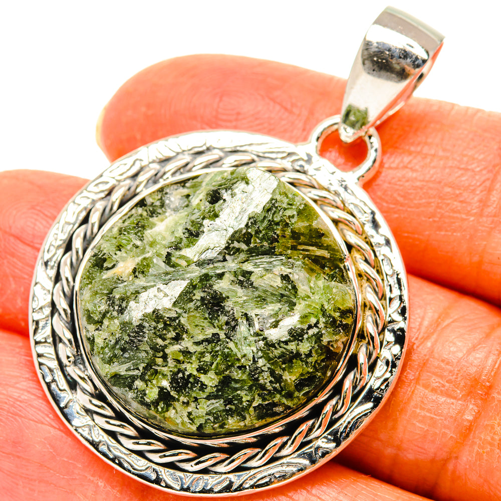 Green Aventurine Pendants handcrafted by Anasilvercos - PD29421