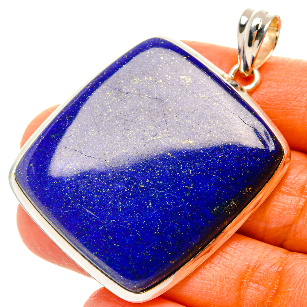 Lapis Lazuli Pendants handcrafted by Anasilvercos - PD29432