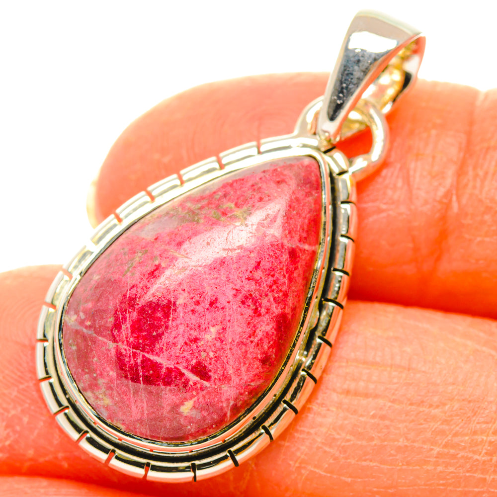 Thulite Pendants handcrafted by Anasilvercos - PD29440