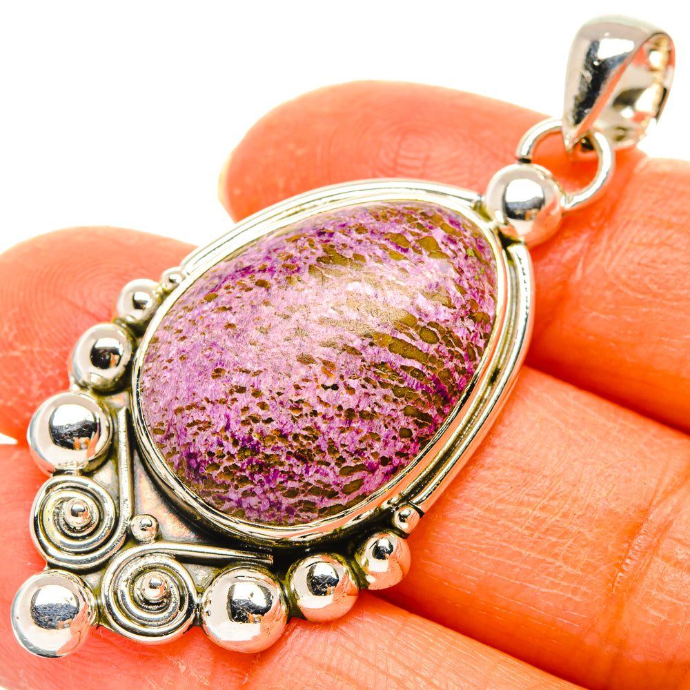 Stichtite Pendants handcrafted by Anasilvercos - PD29446