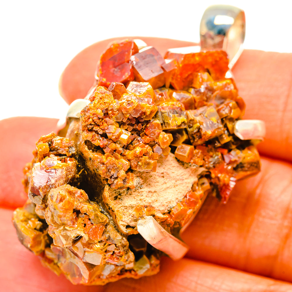 Vanadinite Pendants handcrafted by Anasilvercos - PD29454