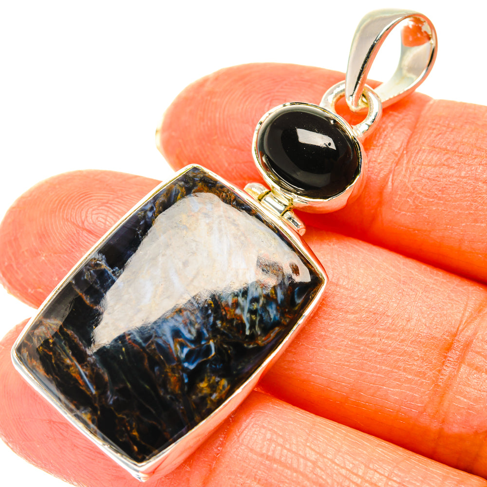 Pietersite Pendants handcrafted by Anasilvercos - PD29472