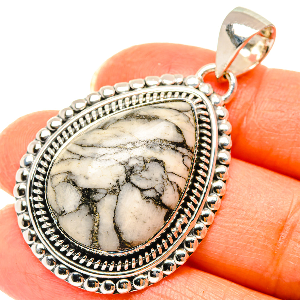 Pinolith Jasper Pendants handcrafted by Anasilvercos - PD29486