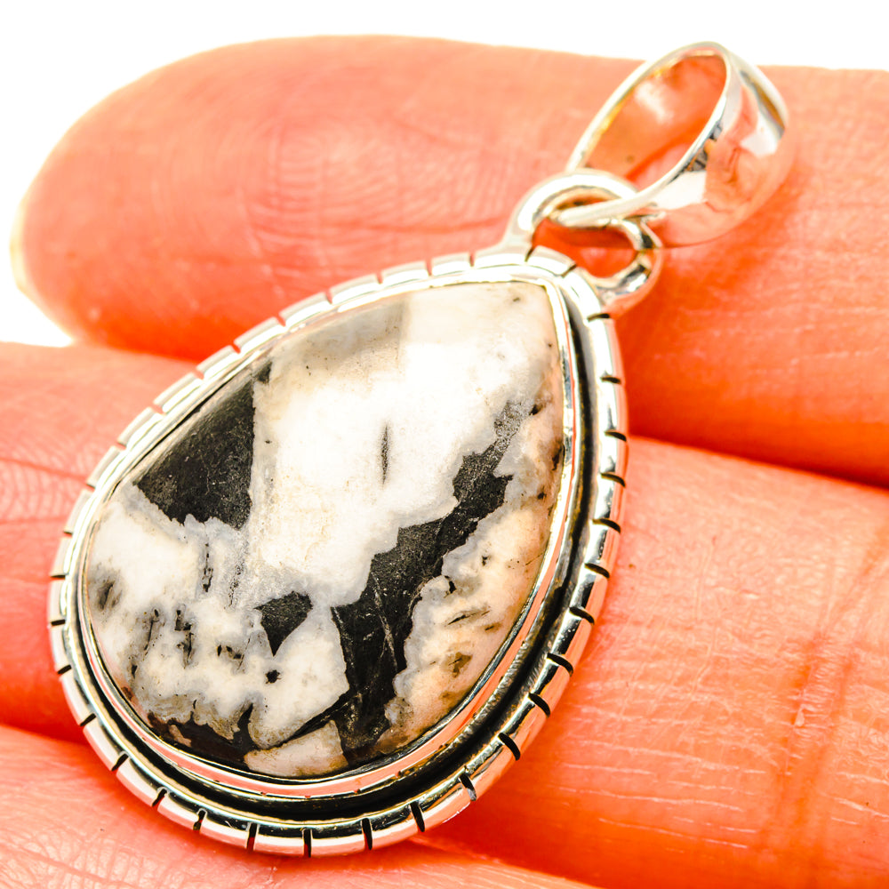 Pinolith Jasper Pendants handcrafted by Anasilvercos - PD29507