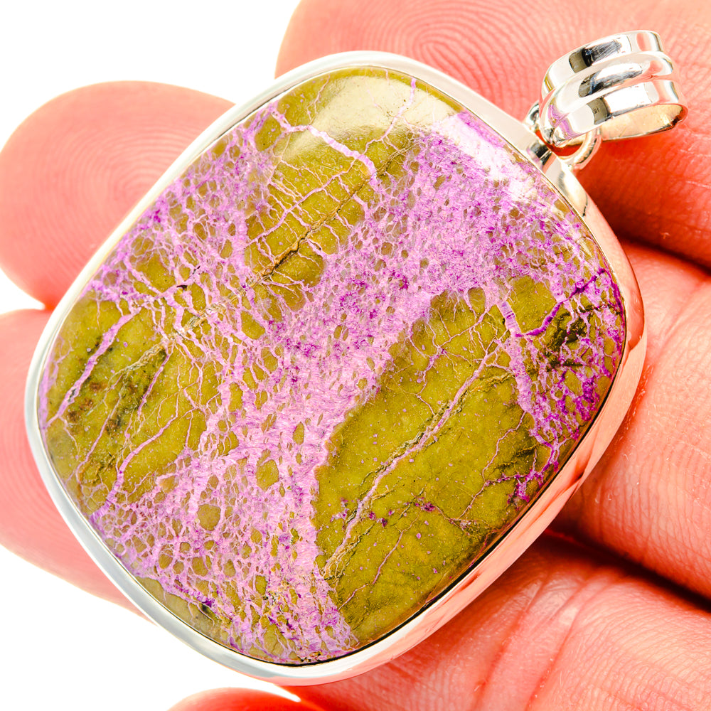 Stichtite Pendants handcrafted by Anasilvercos - PD29515
