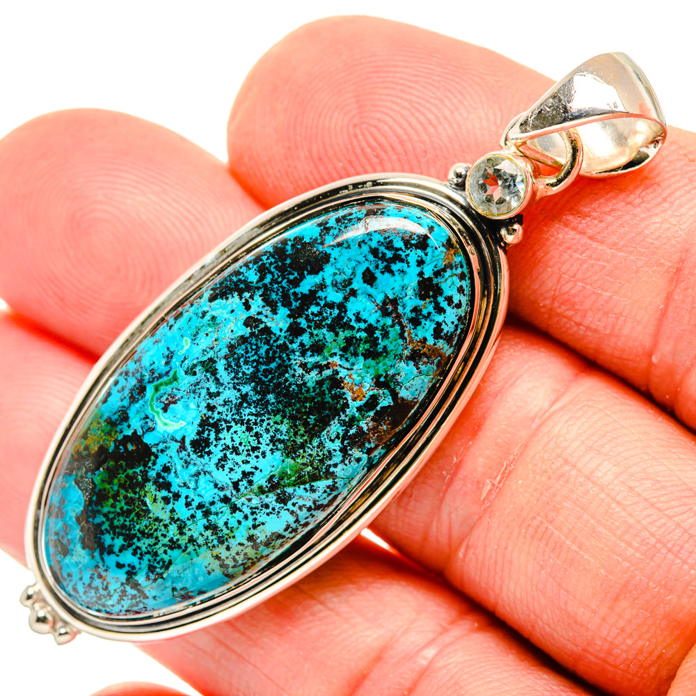 Shattuckite Pendants handcrafted by Anasilvercos - PD29519