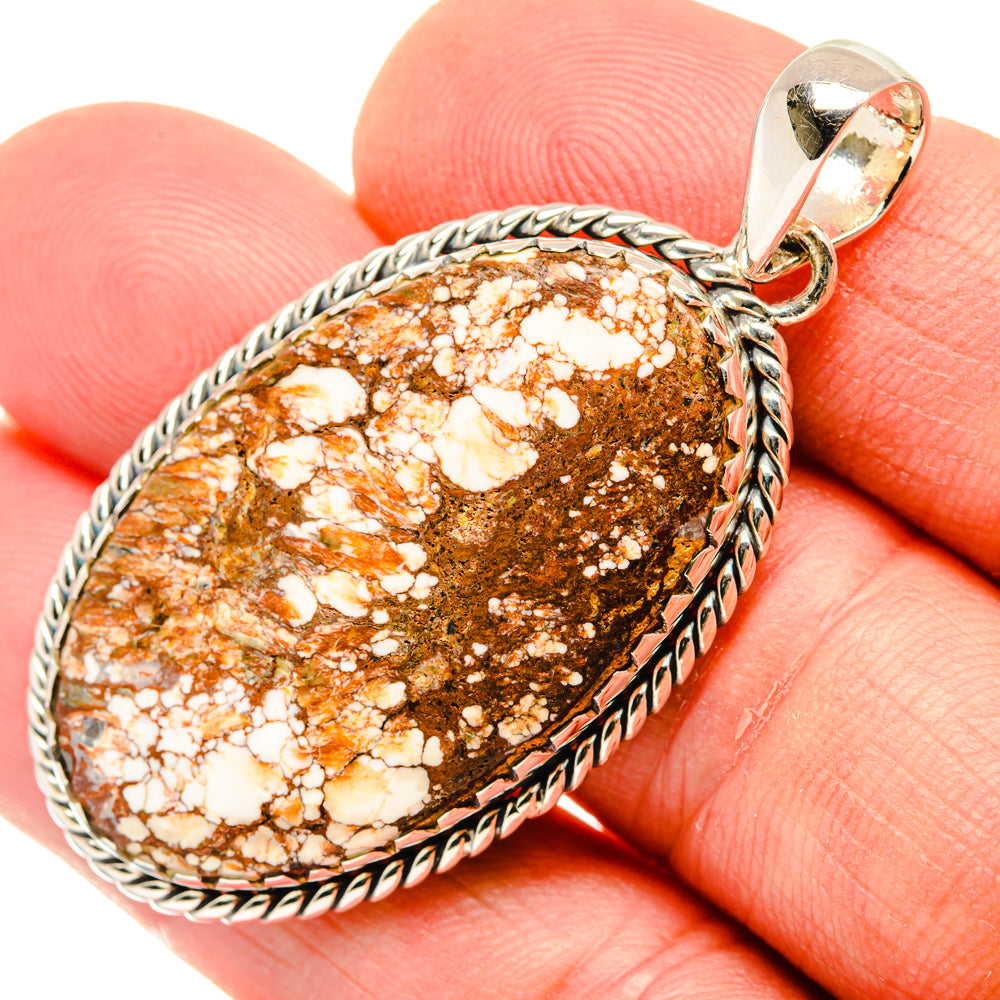 Wild Horse Jasper Pendants handcrafted by Anasilvercos - PD29521