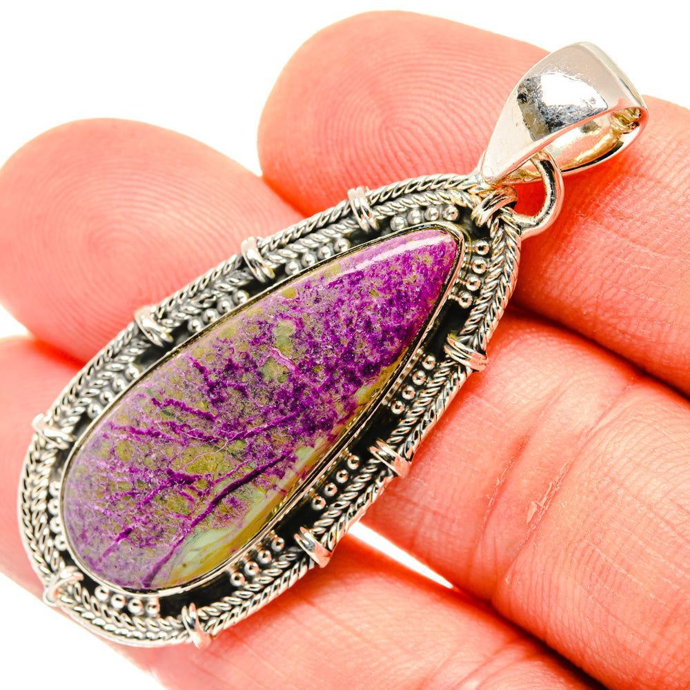 Stichtite Pendants handcrafted by Anasilvercos - PD29524