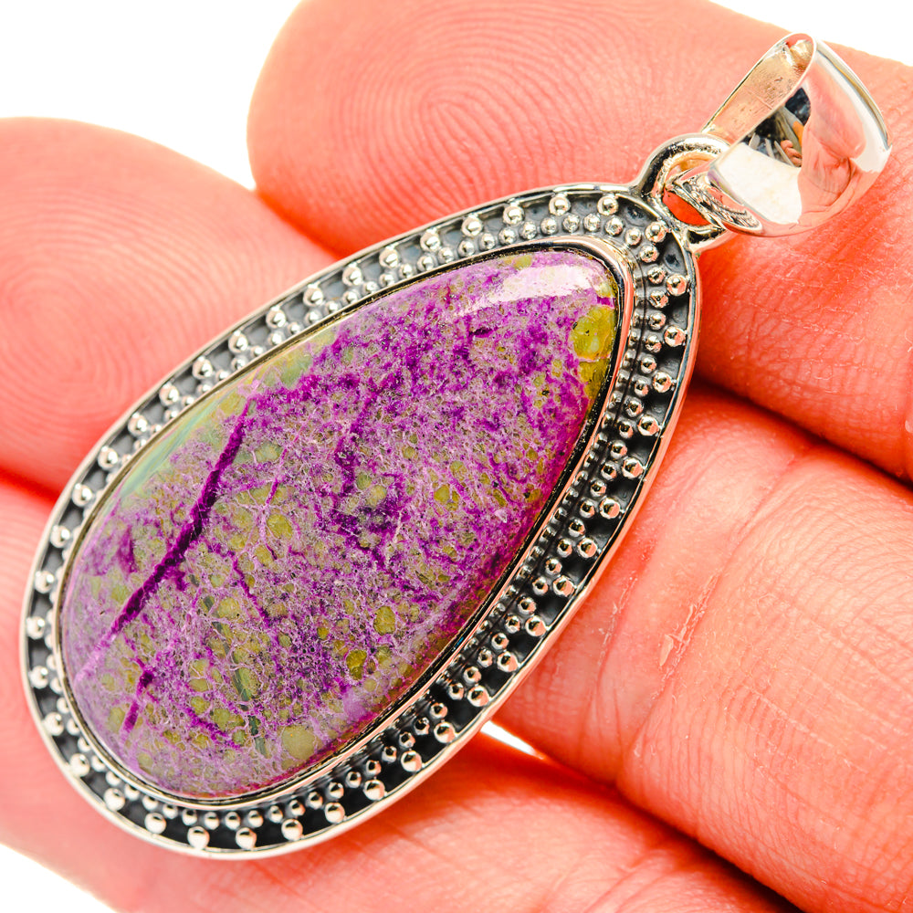 Stichtite Pendants handcrafted by Anasilvercos - PD29526