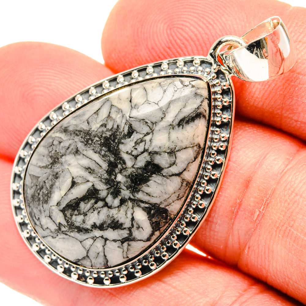 Pinolith Jasper Pendants handcrafted by Anasilvercos - PD29543