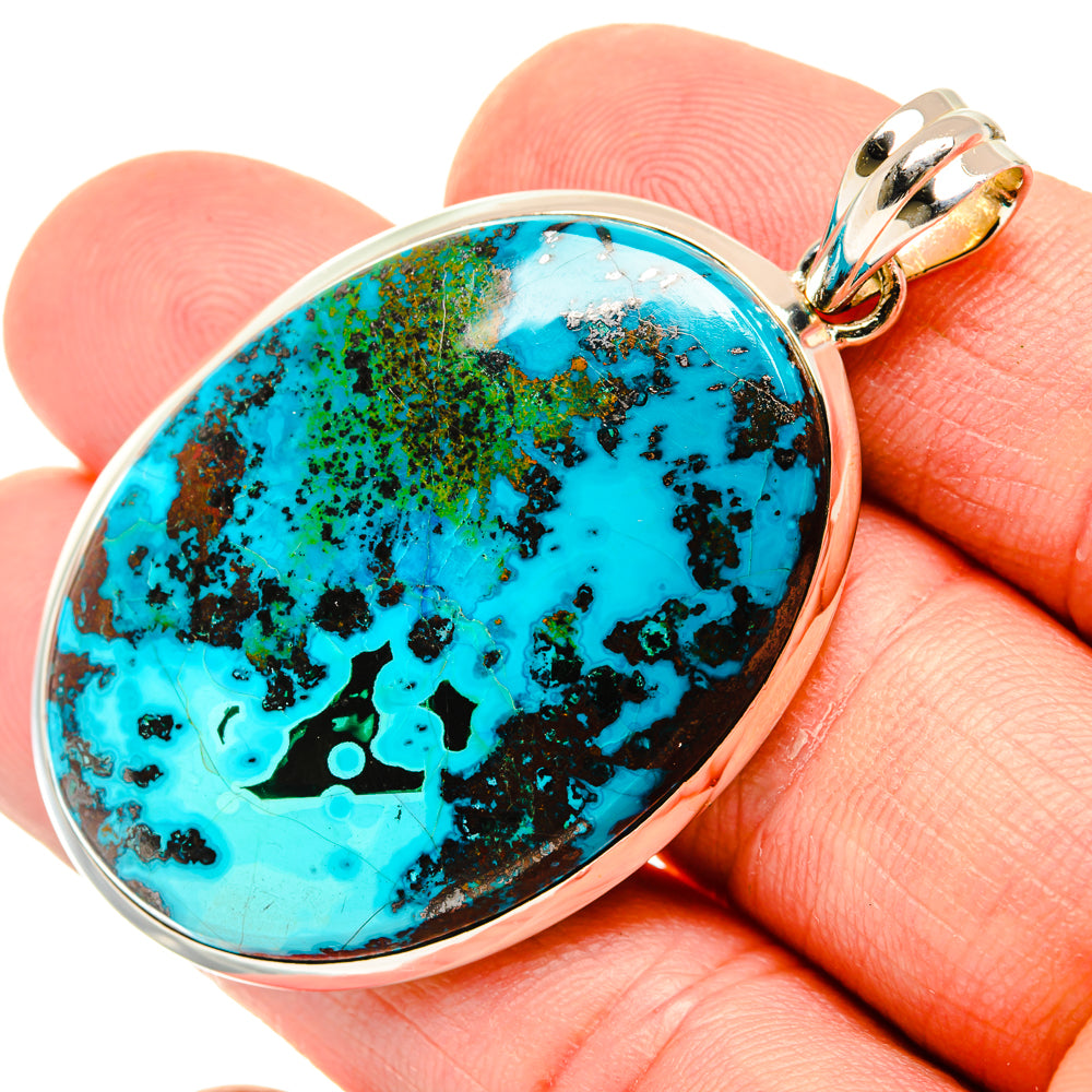 Shattuckite Pendants handcrafted by Anasilvercos - PD29587