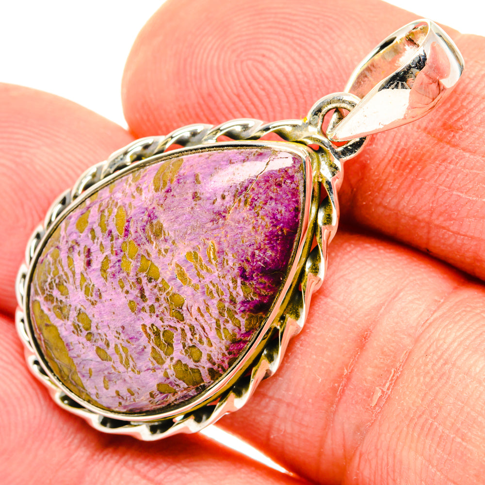Stichtite Pendants handcrafted by Anasilvercos - PD29601