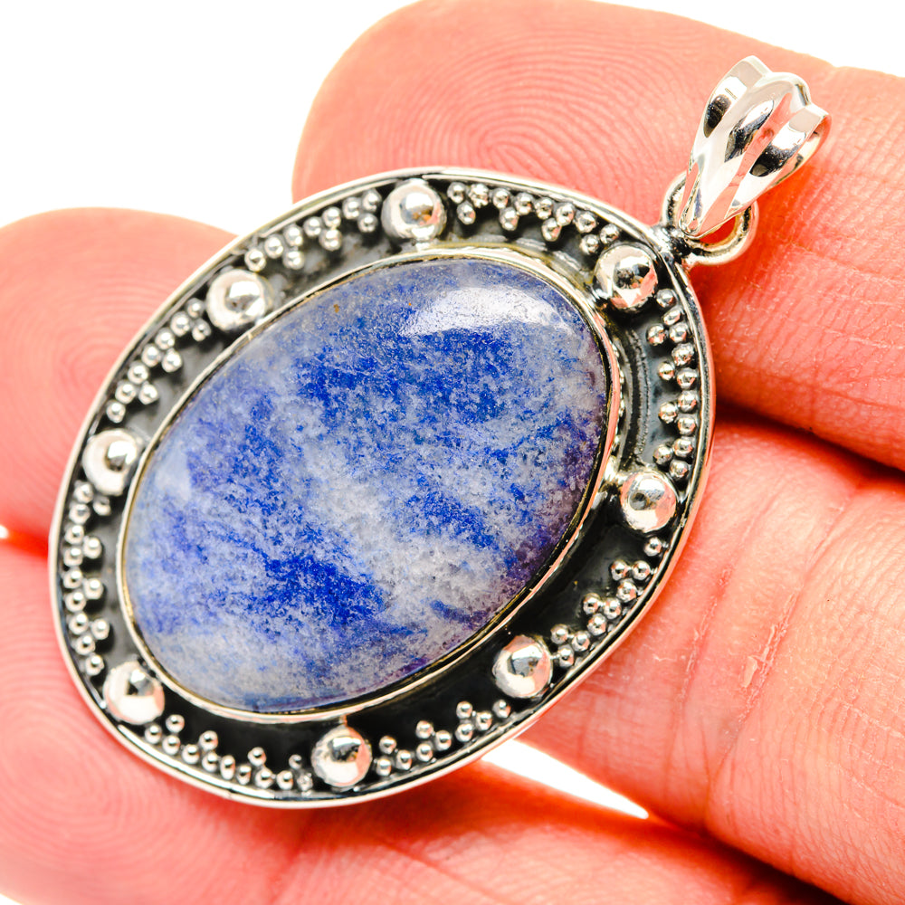Sodalite Pendants handcrafted by Anasilvercos - PD29608