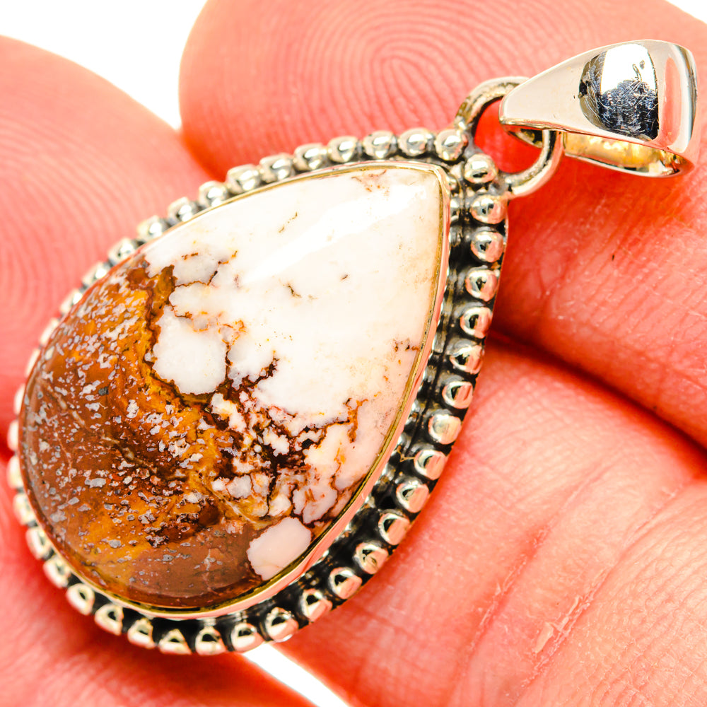 Wild Horse Jasper Pendants handcrafted by Anasilvercos - PD29624