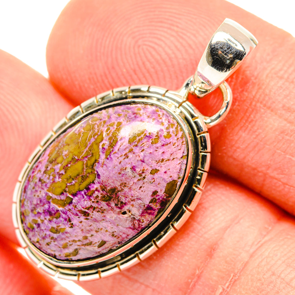 Stichtite Pendants handcrafted by Anasilvercos - PD29655