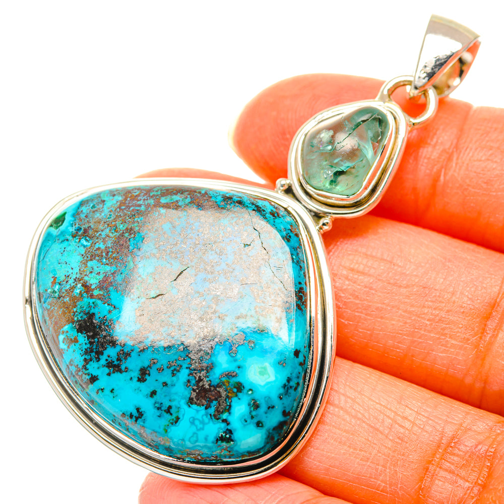 Shattuckite Pendants handcrafted by Anasilvercos - PD29668