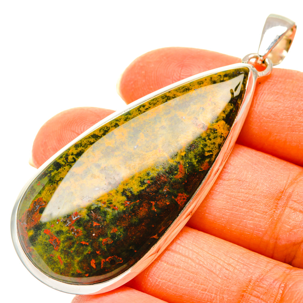 Bloodstone Pendants handcrafted by Anasilvercos - PD29695