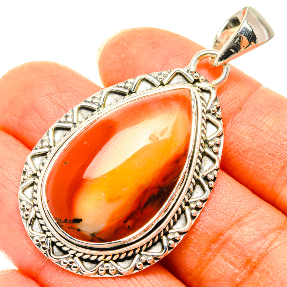 Mookaite Pendants handcrafted by Anasilvercos - PD29709