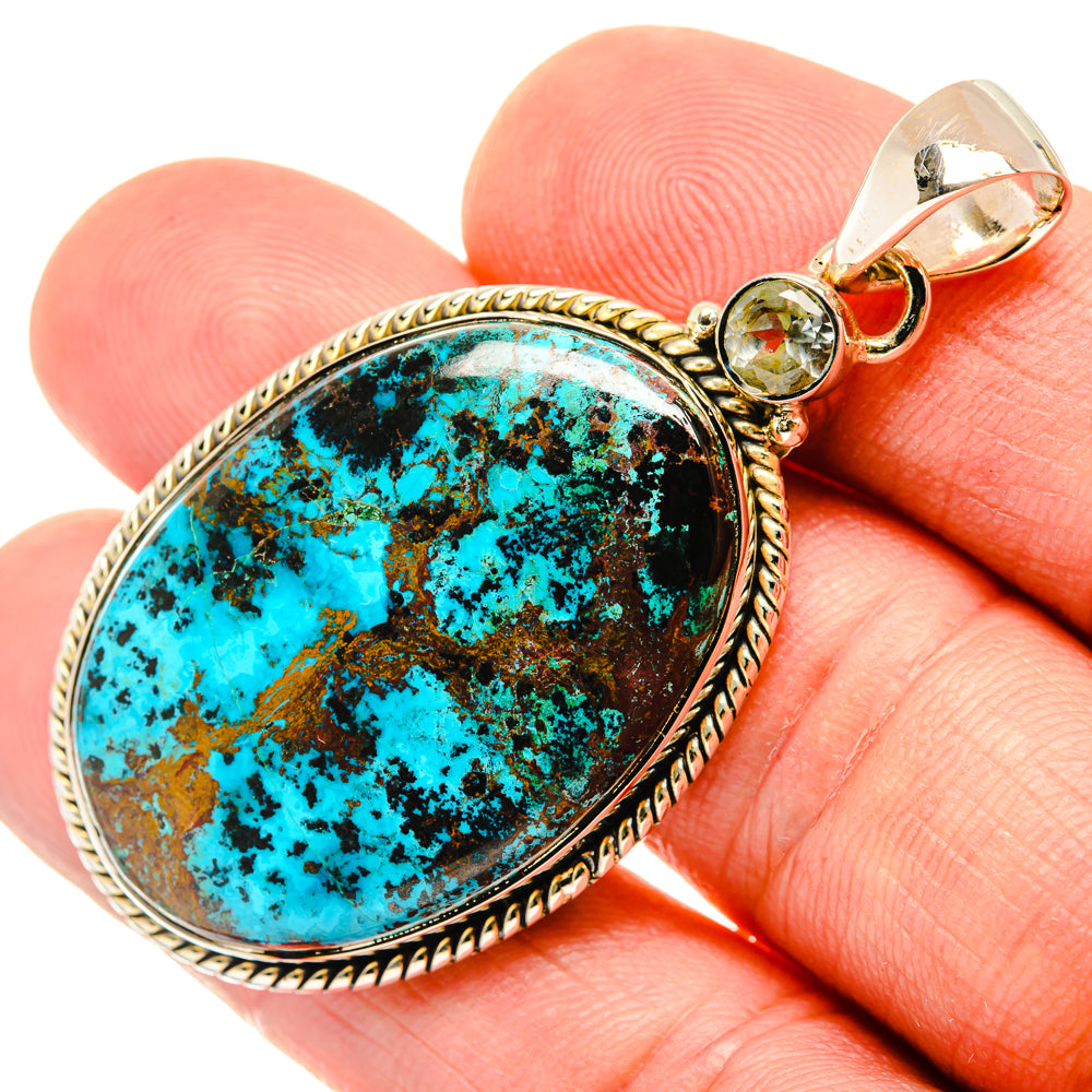 Shattuckite Pendants handcrafted by Anasilvercos - PD29731