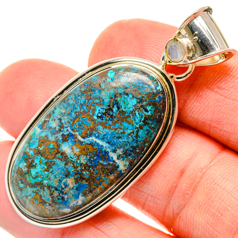 Shattuckite Pendants handcrafted by Anasilvercos - PD29736