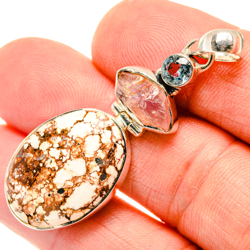 Wild Horse Jasper Pendants handcrafted by Anasilvercos - PD29741