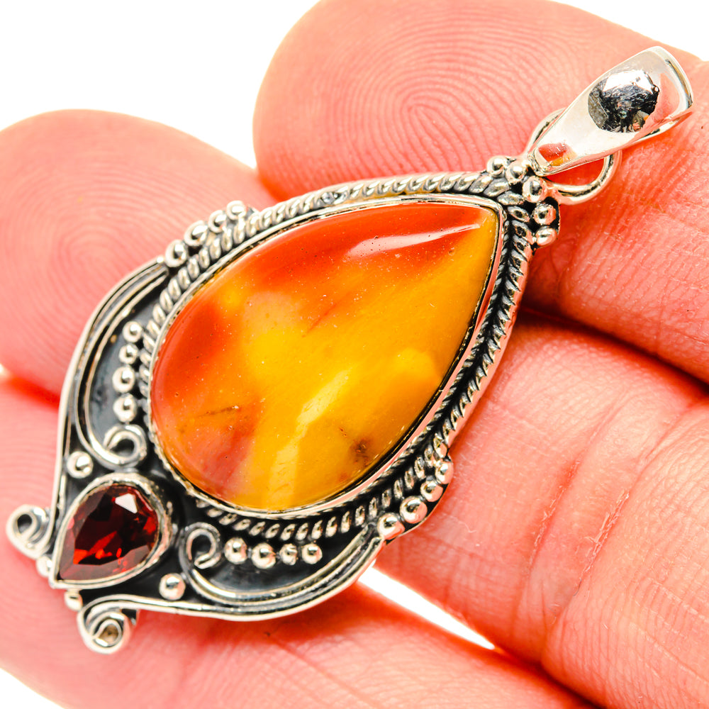 Mookaite Pendants handcrafted by Anasilvercos - PD29744