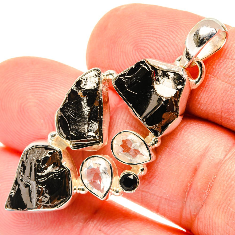 Shungite Pendants handcrafted by Anasilvercos - PD29749